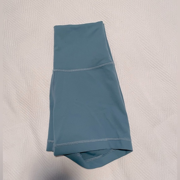 Lululemon Wunder Train Contour Fit High-Rise Short 4” in Utility Blue - Picture 6 of 9